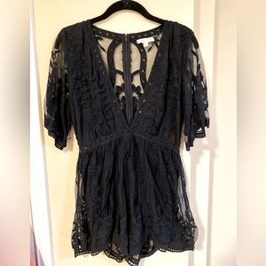 Black Lace Romper🖤